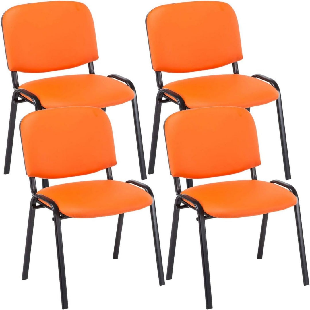 Arredo contemporaneo sedie per sala d attesa in metallo bianco