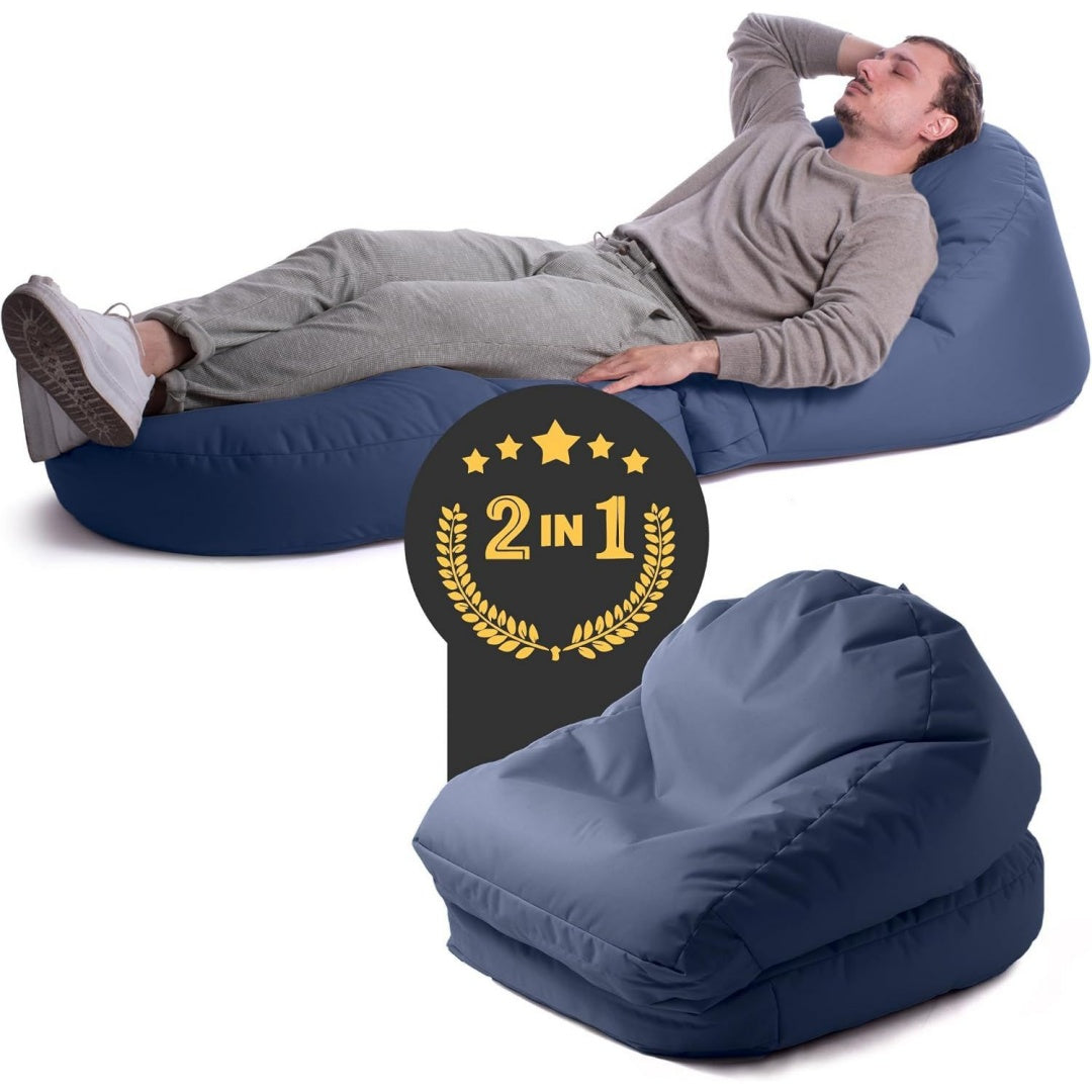 Arredo contemporaneo poltrone sacco impermeabile pieghevole