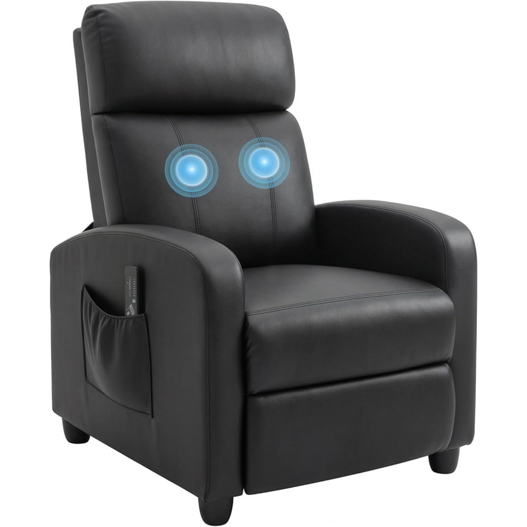 Arredo contemporaneo poltrone relax et chaise longue nero