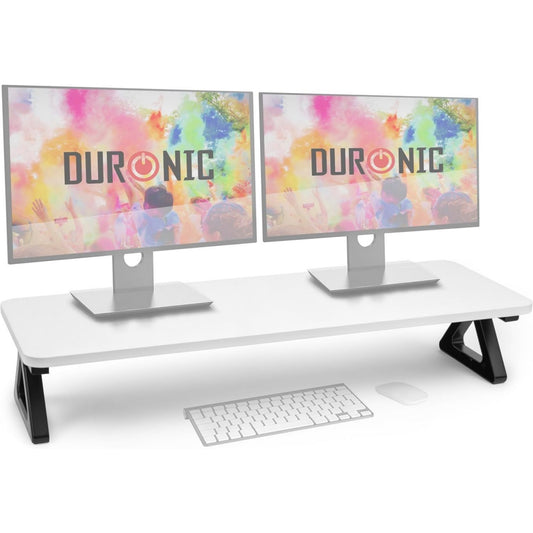Accento naturale supporti per monitor in legno bianco