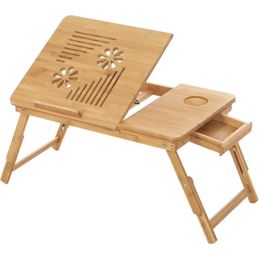Arredo contemporaneo vassoi di appoggio pieghevole regolabile