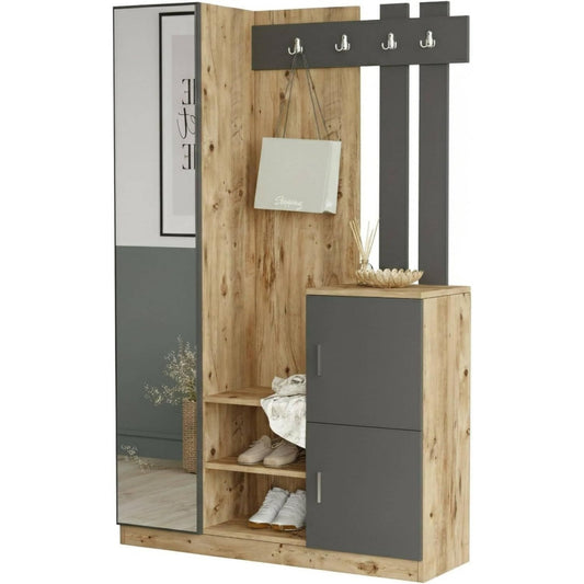 Arredo contemporaneo mobiletti salvaspazio rosso