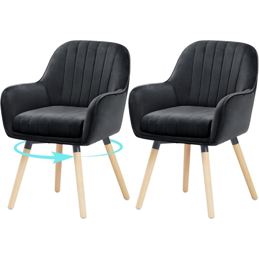 Arredo contemporaneo sedie in legno nero