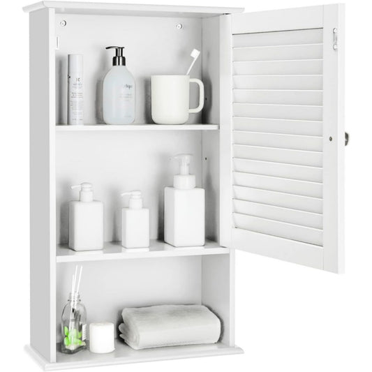 Arredo contemporaneo mobili a muro in legno da parete bianco
