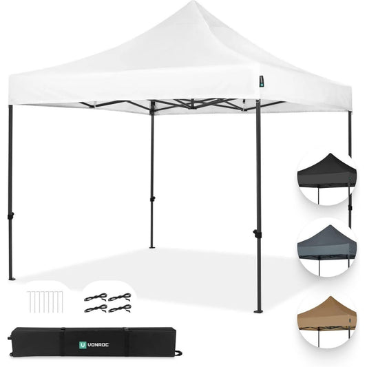 Accento naturale gazebo impermeabile bianco